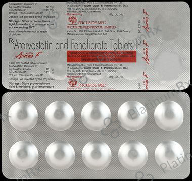 Avicus F 10/145mg Tablet 10s