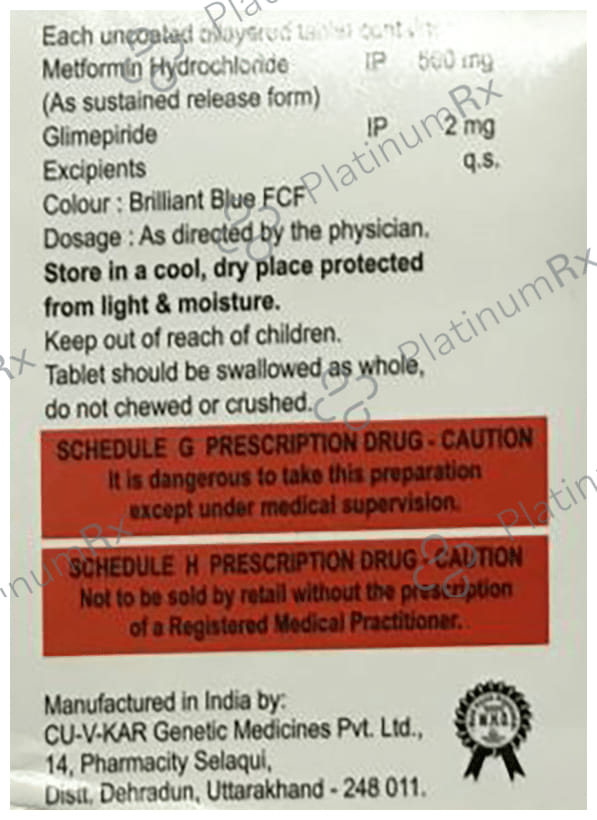 Sidglim M 2 Tablet SR