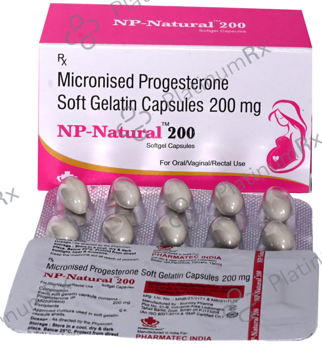 Np Natural 200mg Softgel Capsule 10s