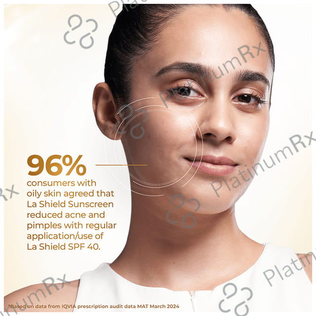 LA Shield SPF 40 PA+++ Gel 50gm