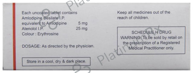 Amloz AT 5/25mg Tablet 14s