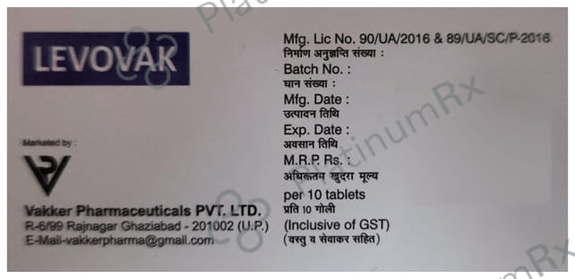 Levovak 5mg Tablet 10s