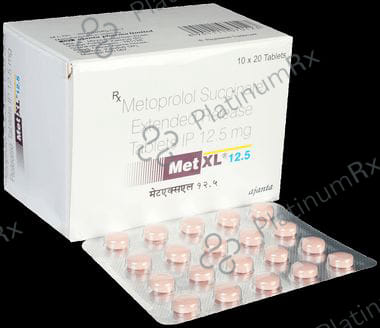 Met XL ER 12.5mg Tablet 20s
