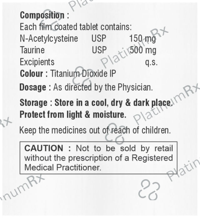 Nefroglad 500/150mg Tablet 10s