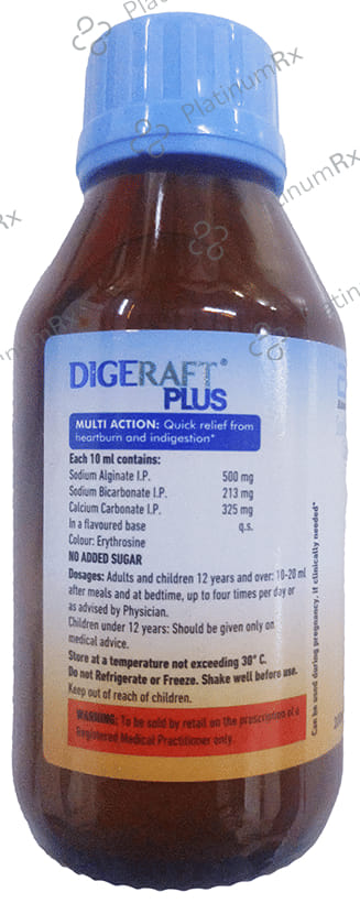Digeraft Plus Mint Oral Suspension 200ml
