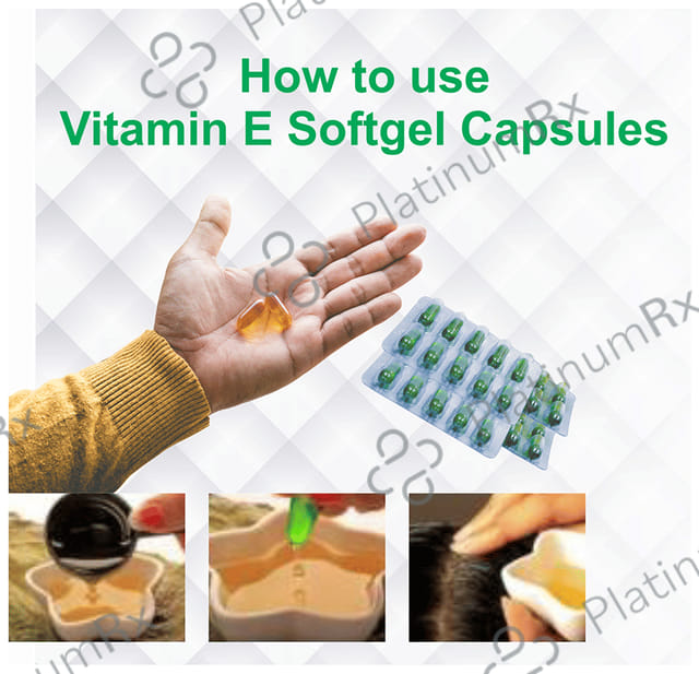 TreasureHerbs Vitamin E 400mg Capsule 20s
