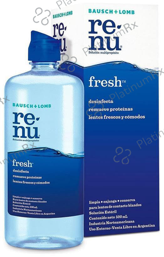 Renu Fresh Lens Cleansing Solution 500ml
