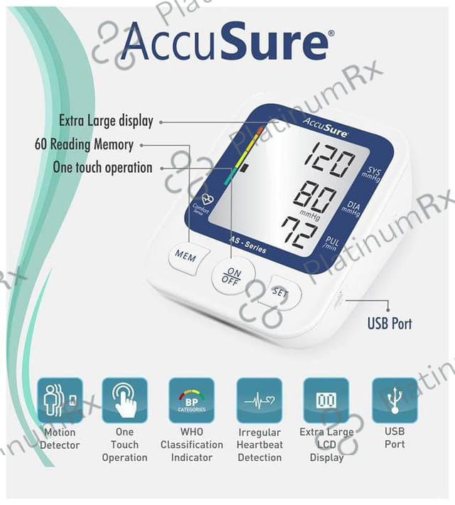 AccuSure AS-Series Automatic Blood Pressure Monitoring System
