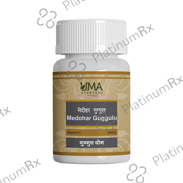 Uma Ayurveda Medohara Guggulu Tablet 40 tablets
