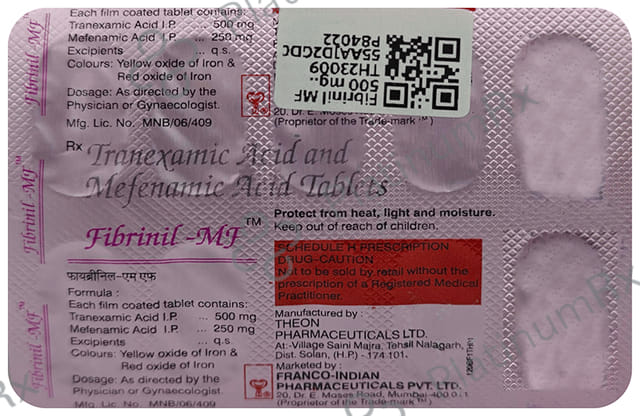 Fibrinil MF 250/500mg Tablet 10s