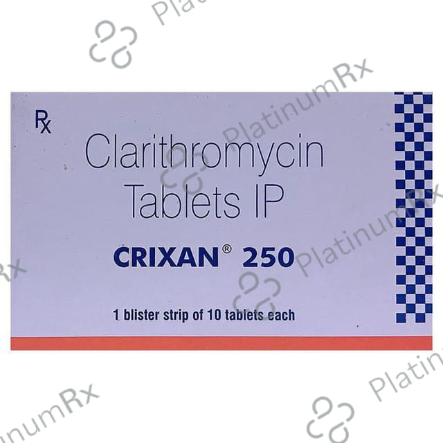 Crixan 250mg Tablet 10s