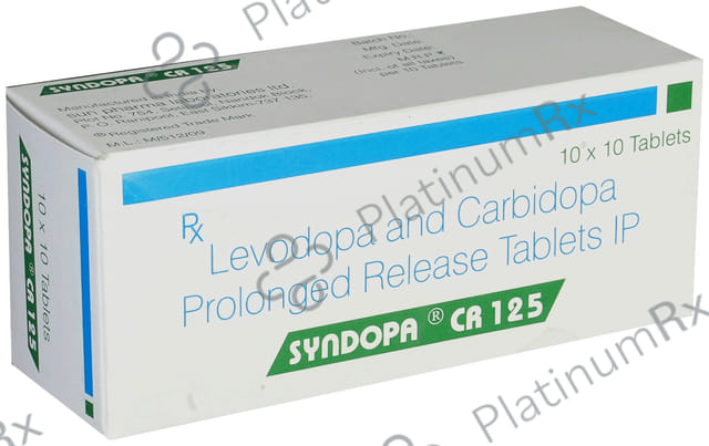 Syndopa CR 100/25mg Tablet PR 10s