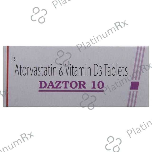 Daztor 10mg/1000IU Tablet 10s