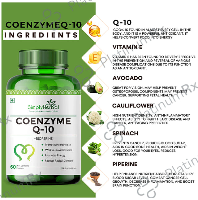 Simply Herbal Coenzyme Q Tablet