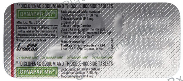 Dynapar MR 4/50mg Tablet 10s