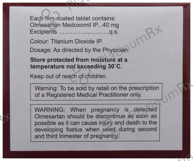 Olkem 40mg Tablet 15s