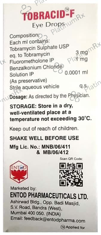 Tobracid F Eye Drop 5ml