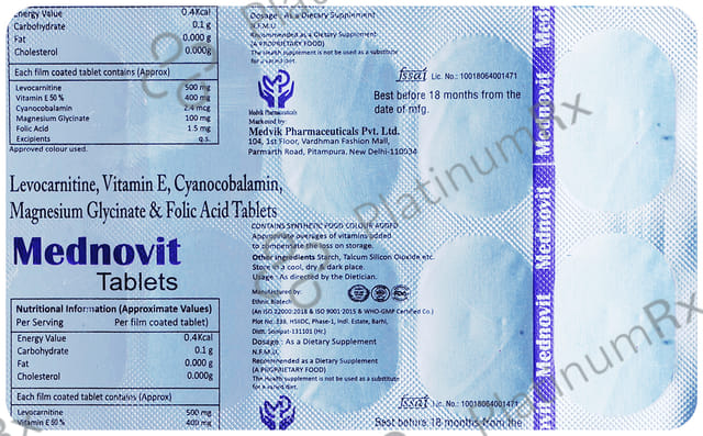 Mednovit Tablet