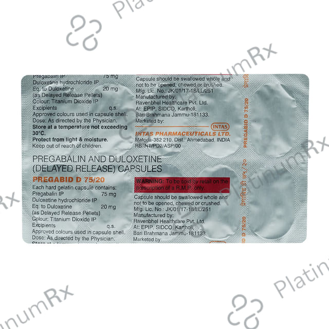 Prebaneuro D Capsule 10s