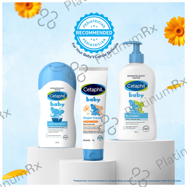 Cetaphil Baby Diaper Cream with Natural Chamomile For Baby's Sensitive Skin 70gm