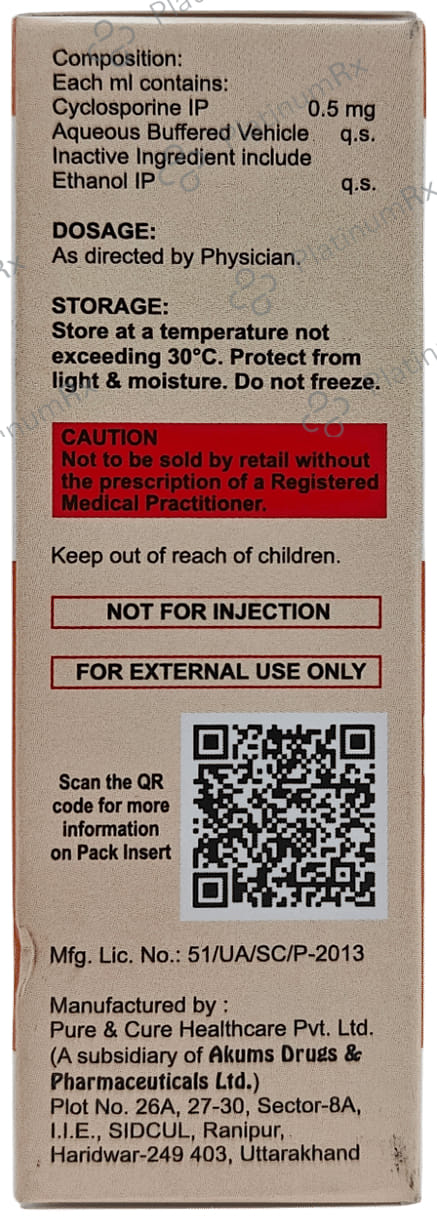 Cynq 1% Eye Drop