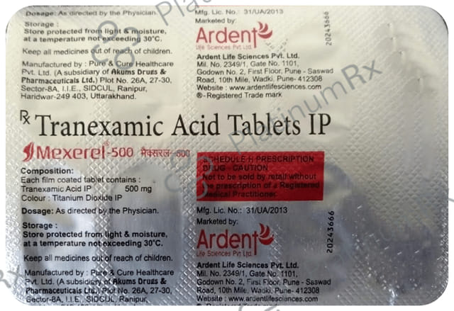 Mexerel 500mg Tablet 10s