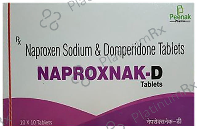 Naproxnak D 500/10mg Tablet 10s