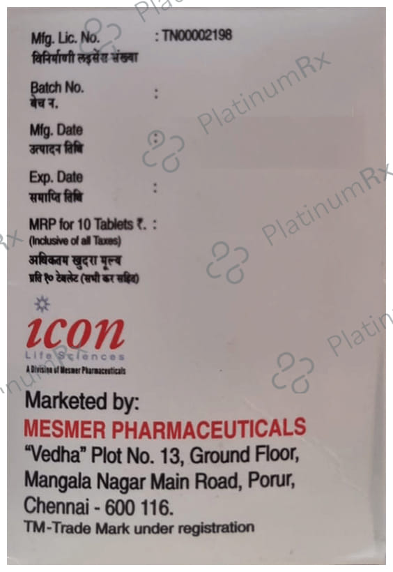 Levemex OD 750mg Tablet PR 10s