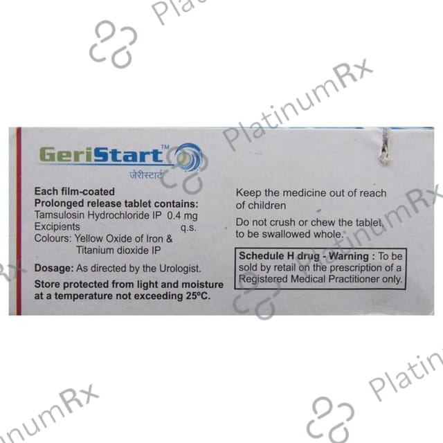 Geristart PR 0.4mg Tablet 10s