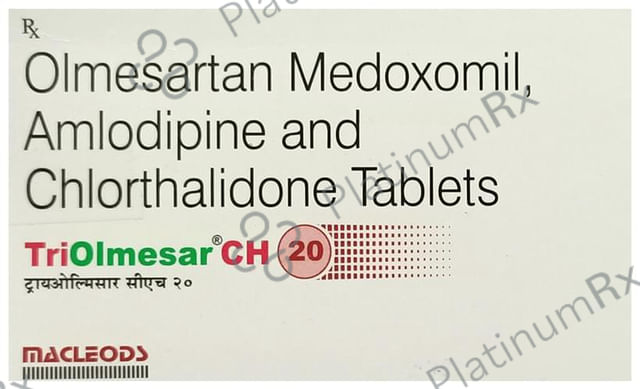 Triolmesar CH 5/12.5/20mg Tablet 15s