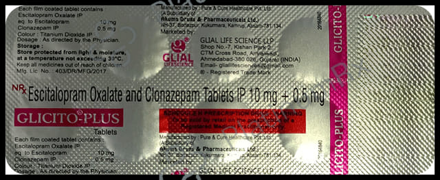 Glicito Plus 0.5/10mg Tablet 10s