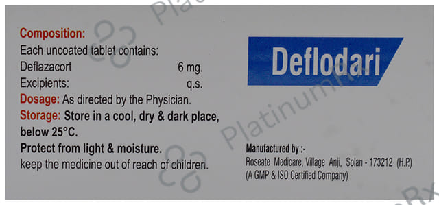 Deflodari Tablet