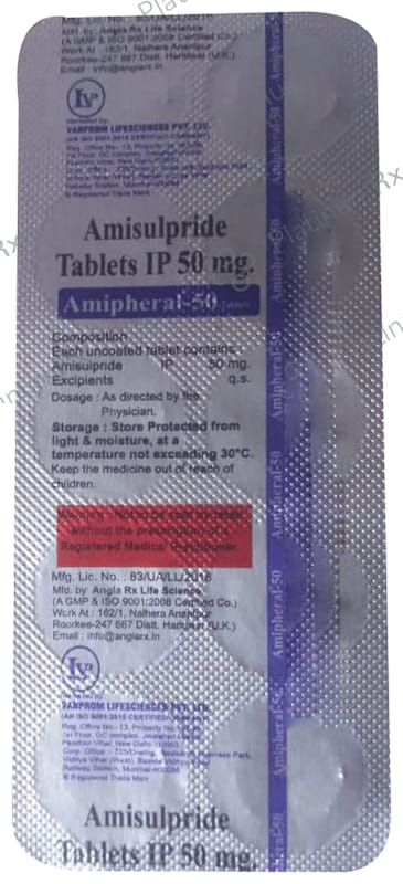 Amipheral 50mg Tablet 10s