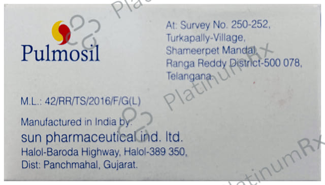 Pulmosil 0.8mg Injection 12.5ml