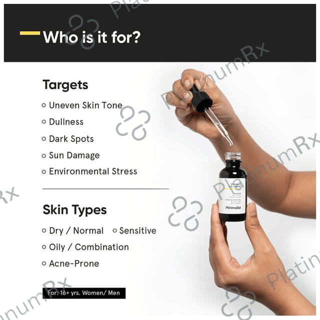 Minimalist 16% Face Serum 20ml