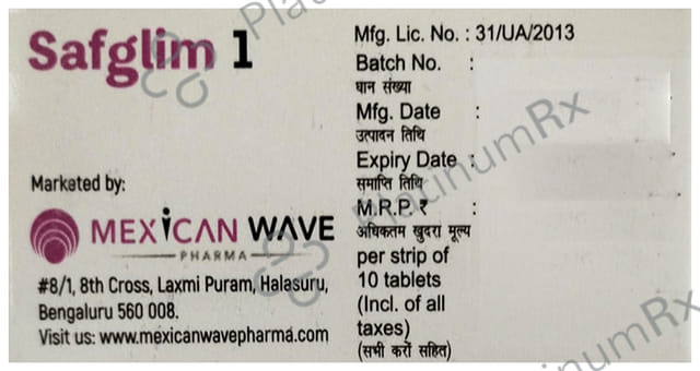Safglim 1 Tablet