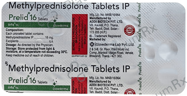 Prelid 16mg Tablet 10s