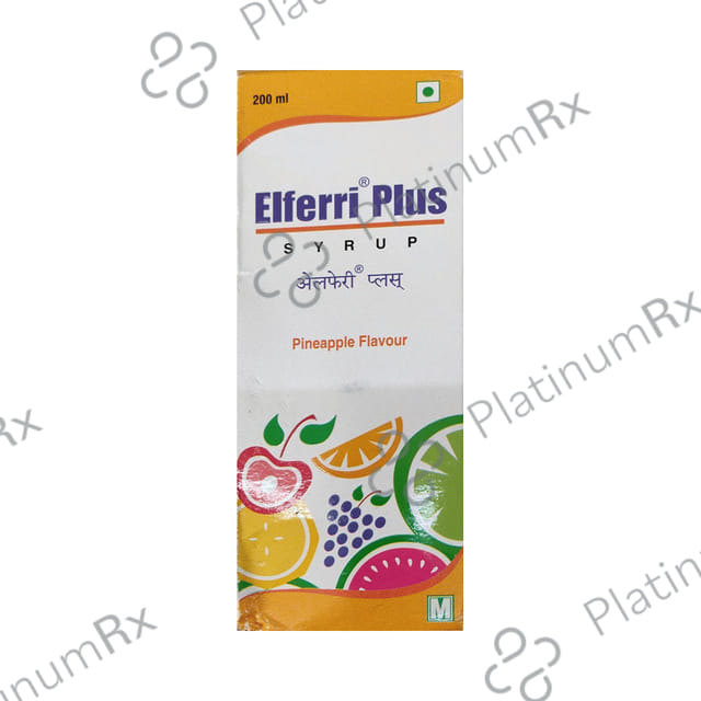 Elferri Plus Syrup Pineapple