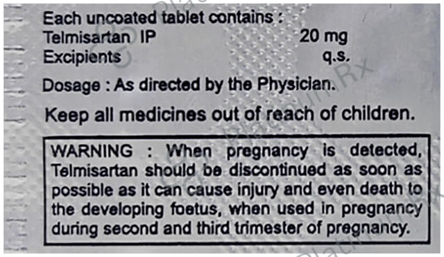 Vintel 20mg Tablet 10s