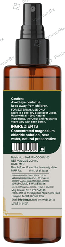 Natuur Rose Magnesium Oil