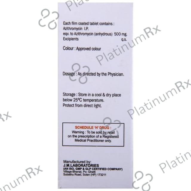 Aziruth 500mg Tablet 3s