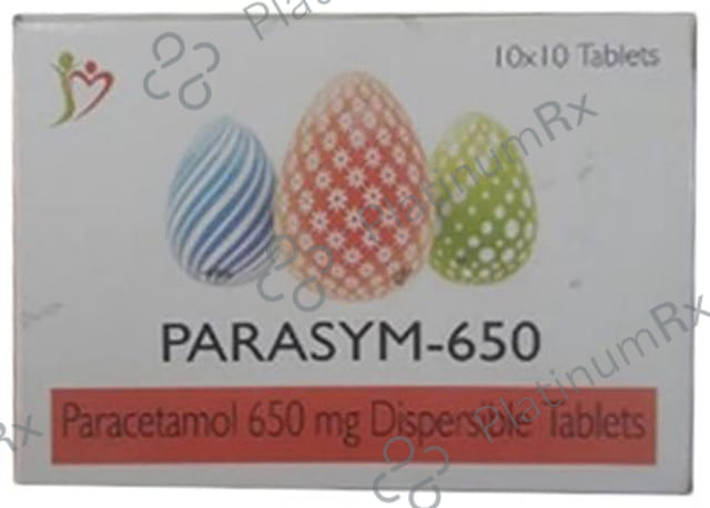 Parasym 650mg Tablet DT
