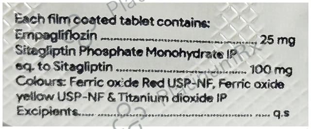Empashield S 25/100mg Tablet 10s