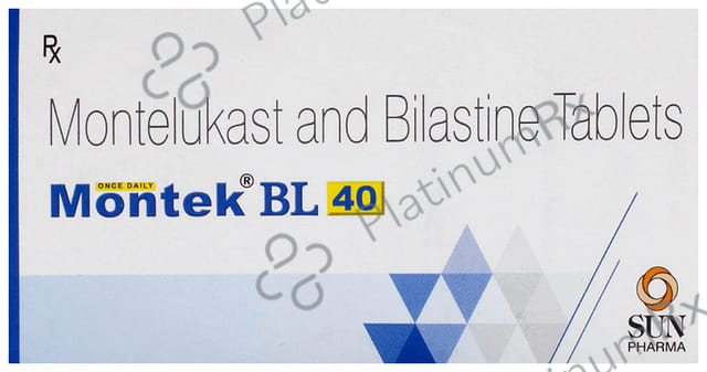 Montek BL 40/10mg Tablet 10s