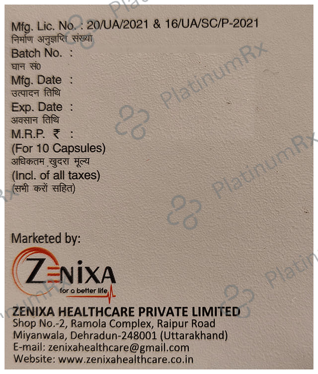 Nixarab DSR Capsule 10s