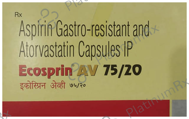 Ecosprin AV 20/75mg Capsule 10s