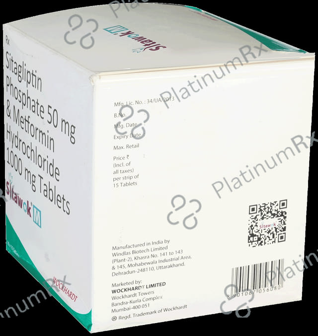 Sitawok M 1000 Tablet