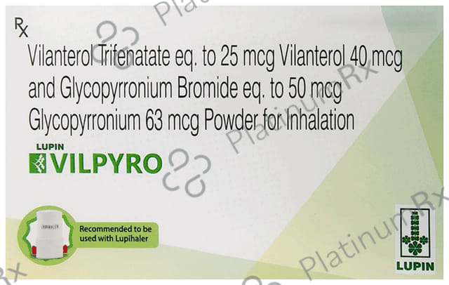 Vilpyro 63/40mcg Capsule 10s