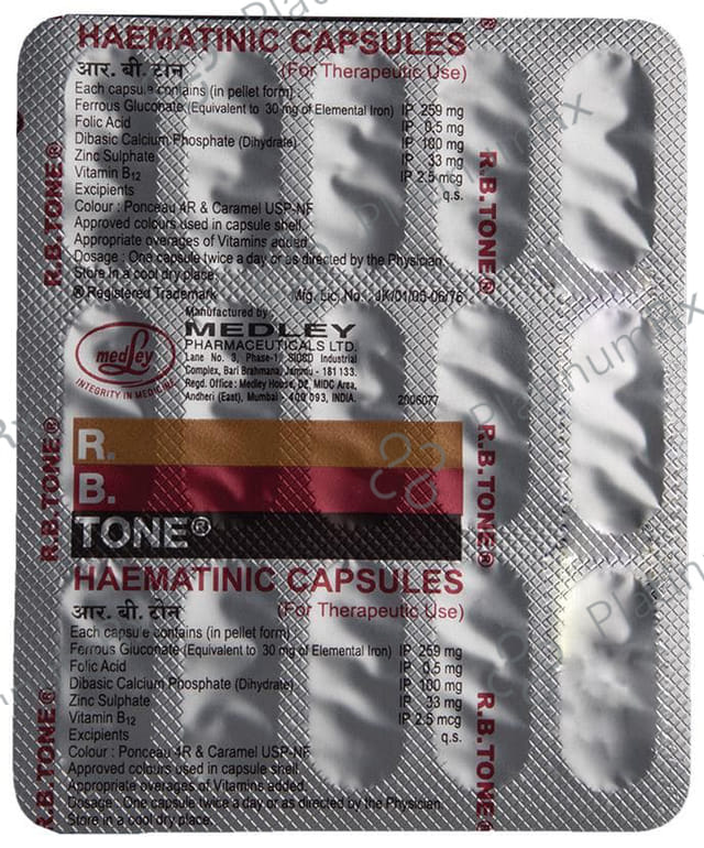 R.B Tone Capsule 15s