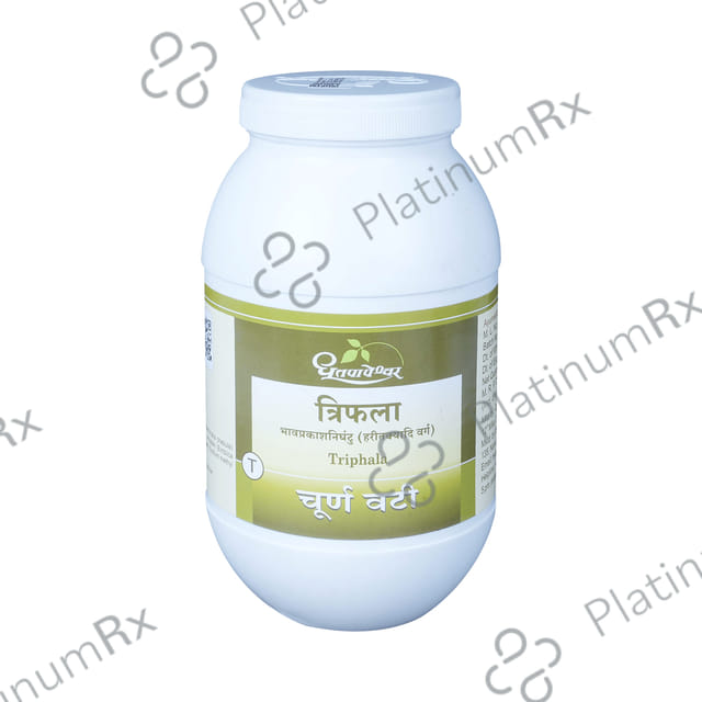 Dhootapapeshwar Triphala Choorna Vati Tablet